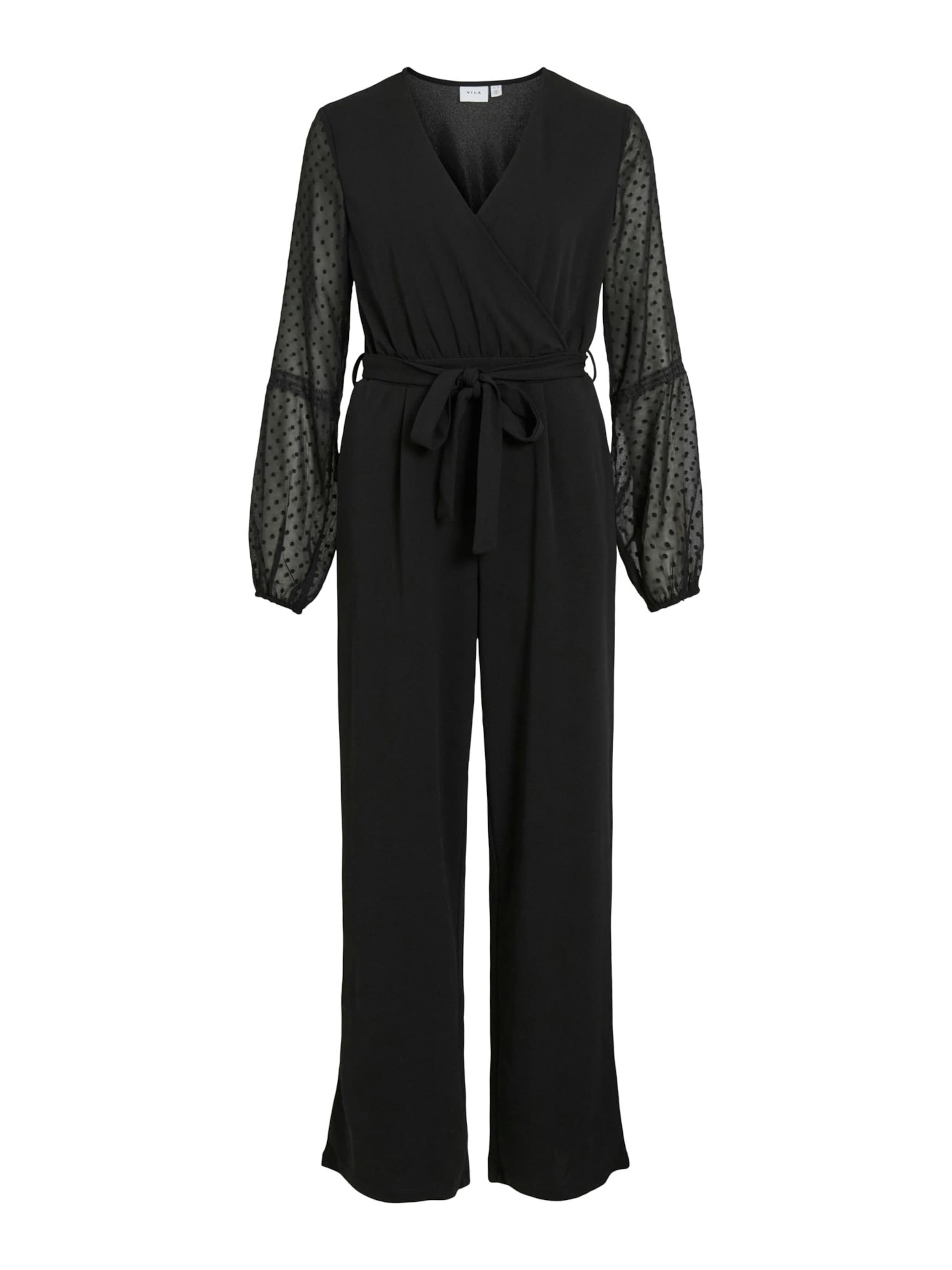 VILA Jumpsuit i sort: forside