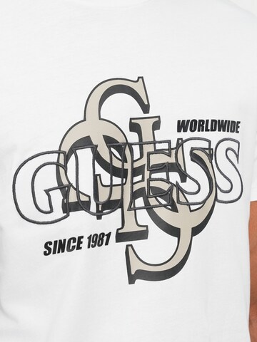 GUESS Футболка в Белый