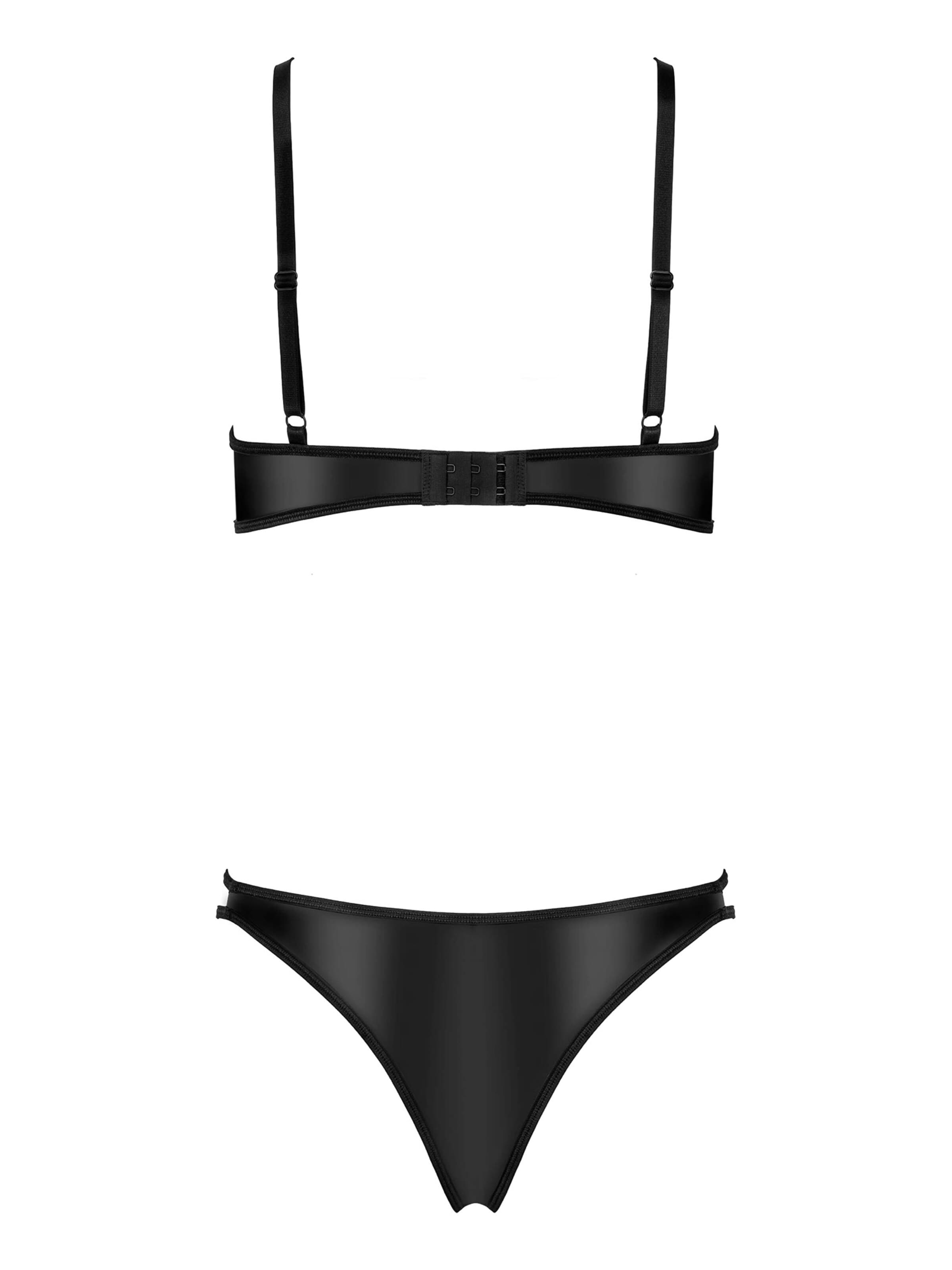 KOTEK Balconette Wäsche-Sets 'TPO100'‌‌‌‌‌‌‌‌‌‌ in Schwarz