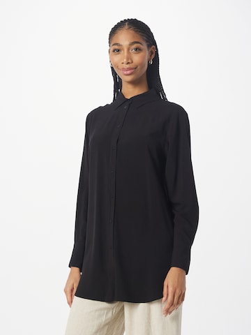 Lindex - Blusa 'Jane' em preto: frente