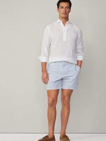 Hackett London Badeshorts in Blau