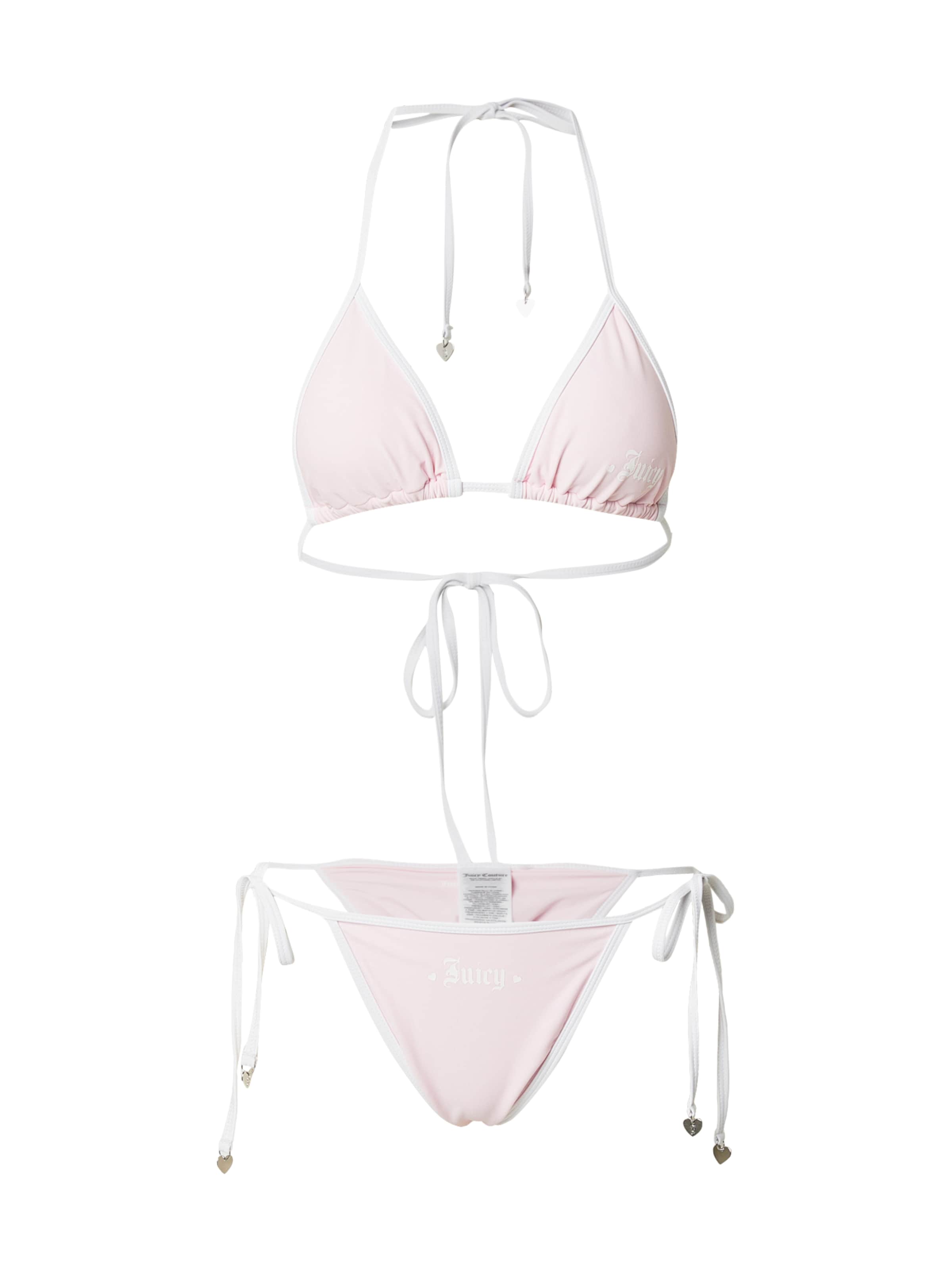 Triangolo Bikini 'TAIHITI' di Juicy Couture in rosa: frontale