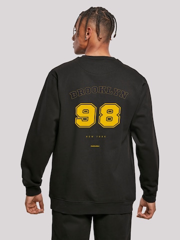 F4NT4STIC Sweatshirt 'Brooklyn 98 NY' in Black