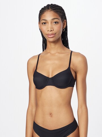 T-shirt Reggiseno di ETAM in nero: frontale