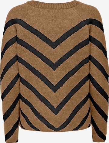 ONLY Sweater 'ELIZA' in Brown