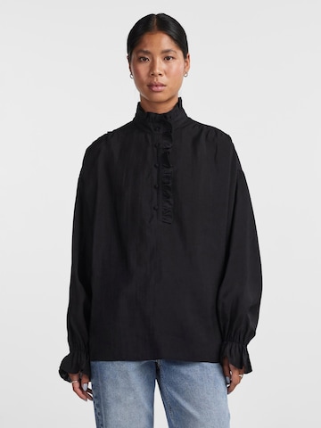 PIECES Blouse 'Jude' in Black: front