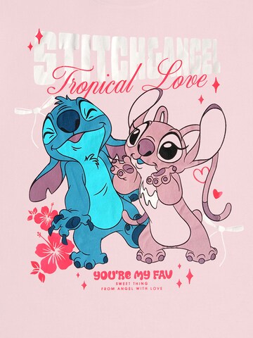 Disney Lilo & Stitch Shirt 'Tropical Love'‌‌‌‌ in Pink