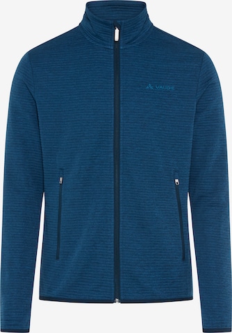 VAUDE Fleece Jacket in Blue: front