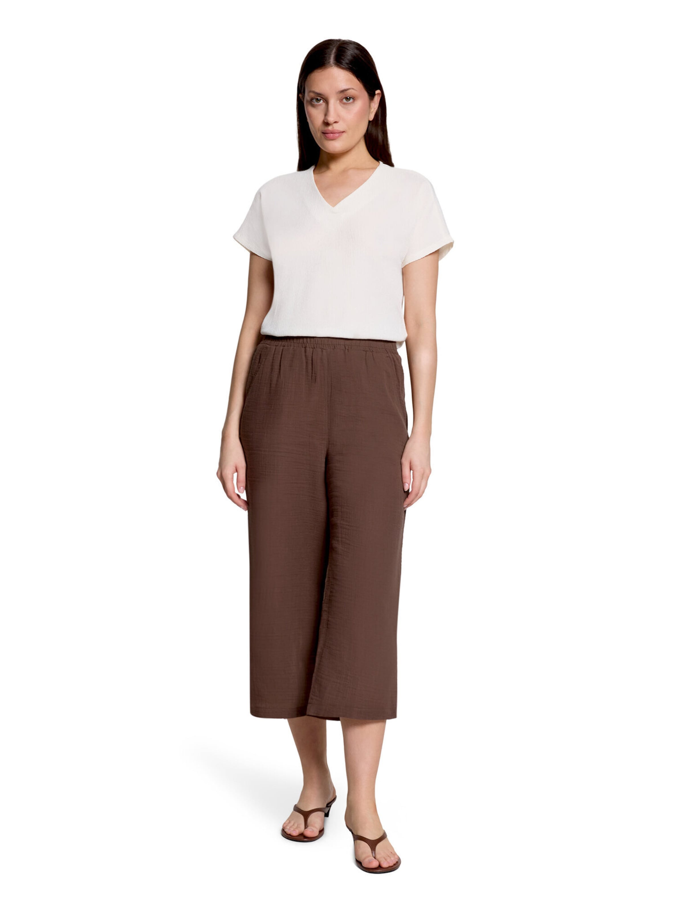 Loosefit Pantaloni di Betty Barclay in marrone