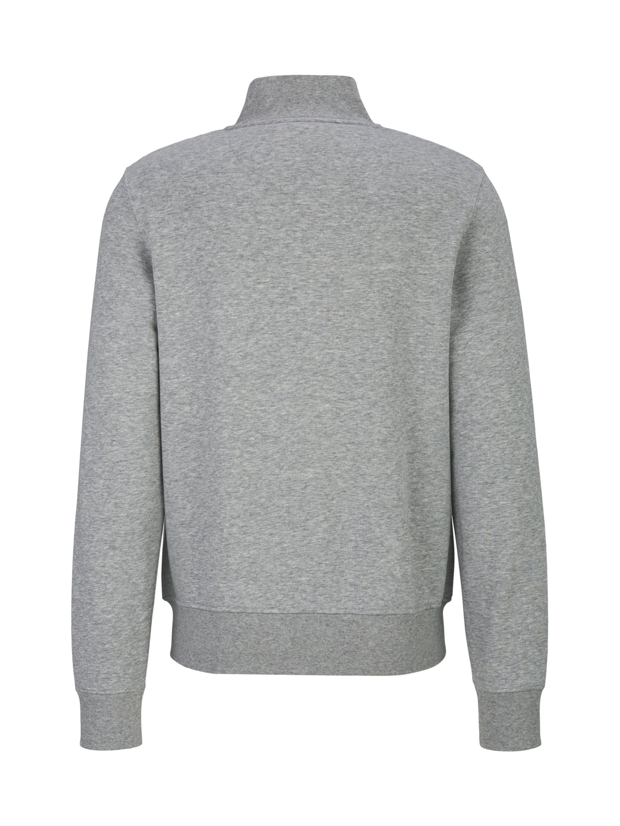 19V69 ITALIA Sweatvest ' Zaan ' in Grijs: terug