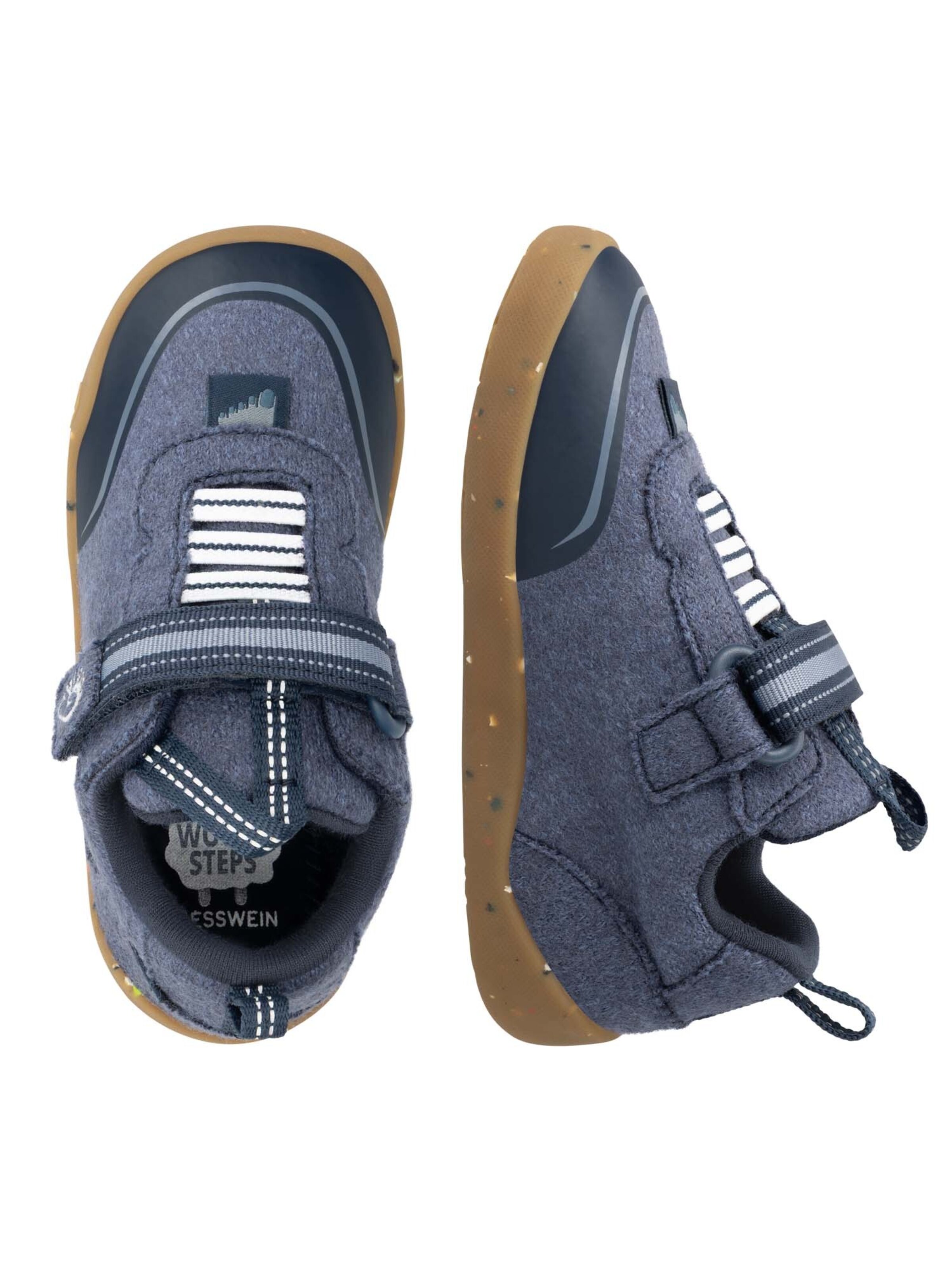 GIESSWEIN First-Step Shoes 'Wooly Steps' in Blue