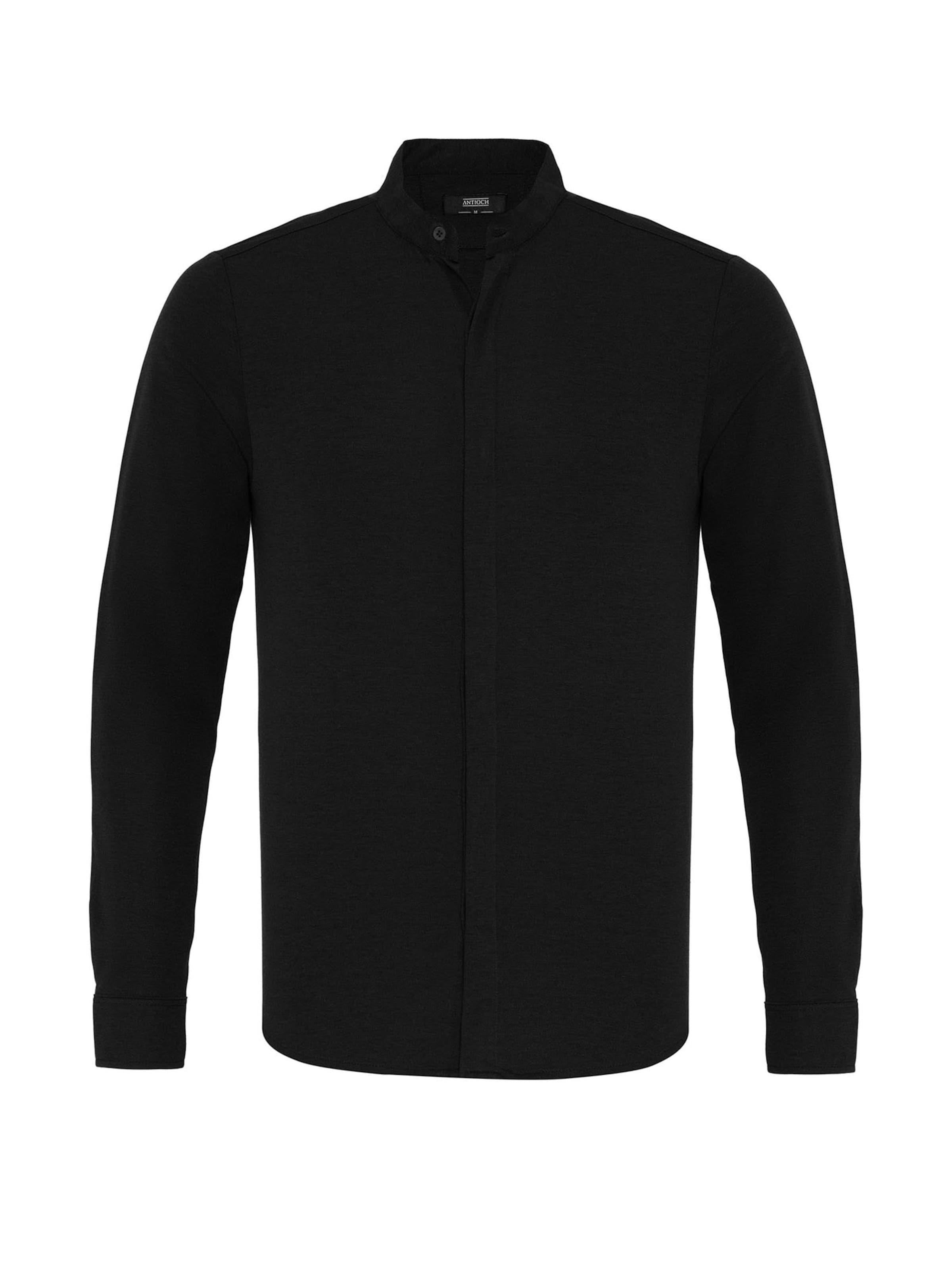 Antioch Tavaline suurus Triiksärk, värv must: eest vaates