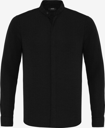 Antioch Regular fit Businessskjorta i svart: framsida