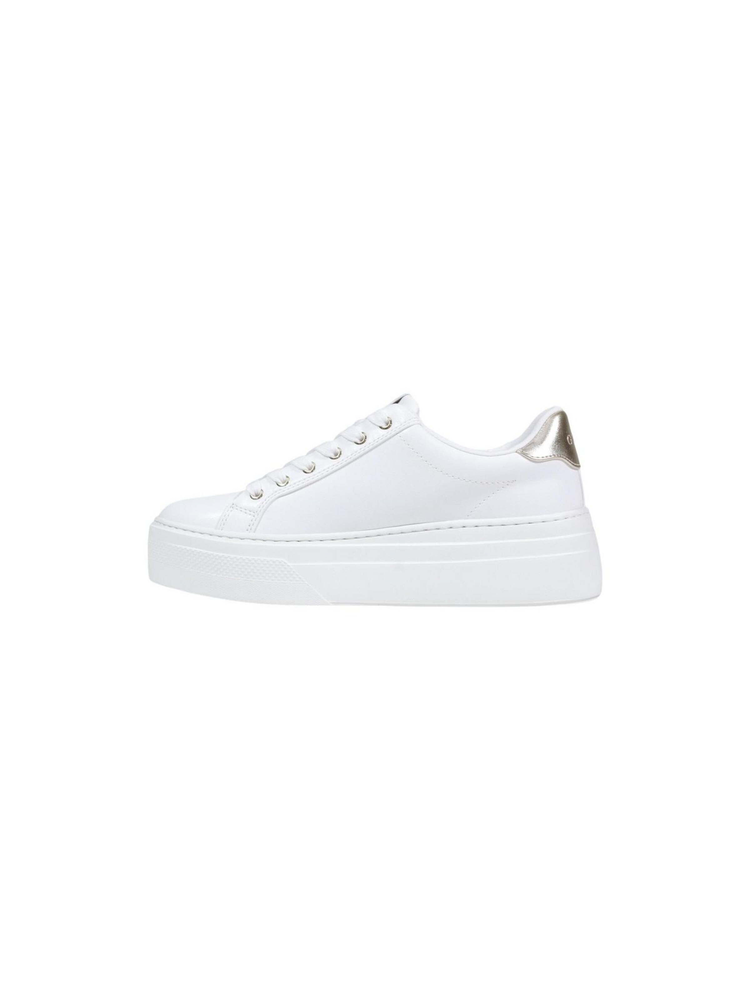 Sneaker bassa 'AMERA FLGAMA ELE12' di GUESS in argento