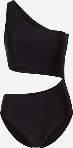 4F Active Swimsuit in Black: front
