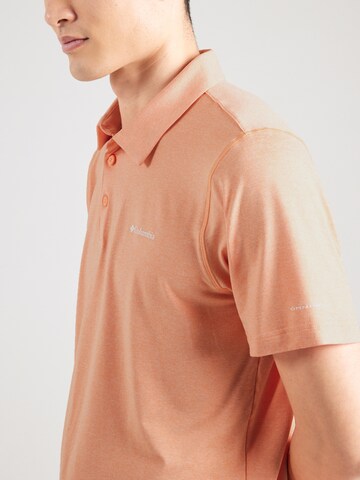 COLUMBIA Sportshirt 'Tech Trail' in Orange