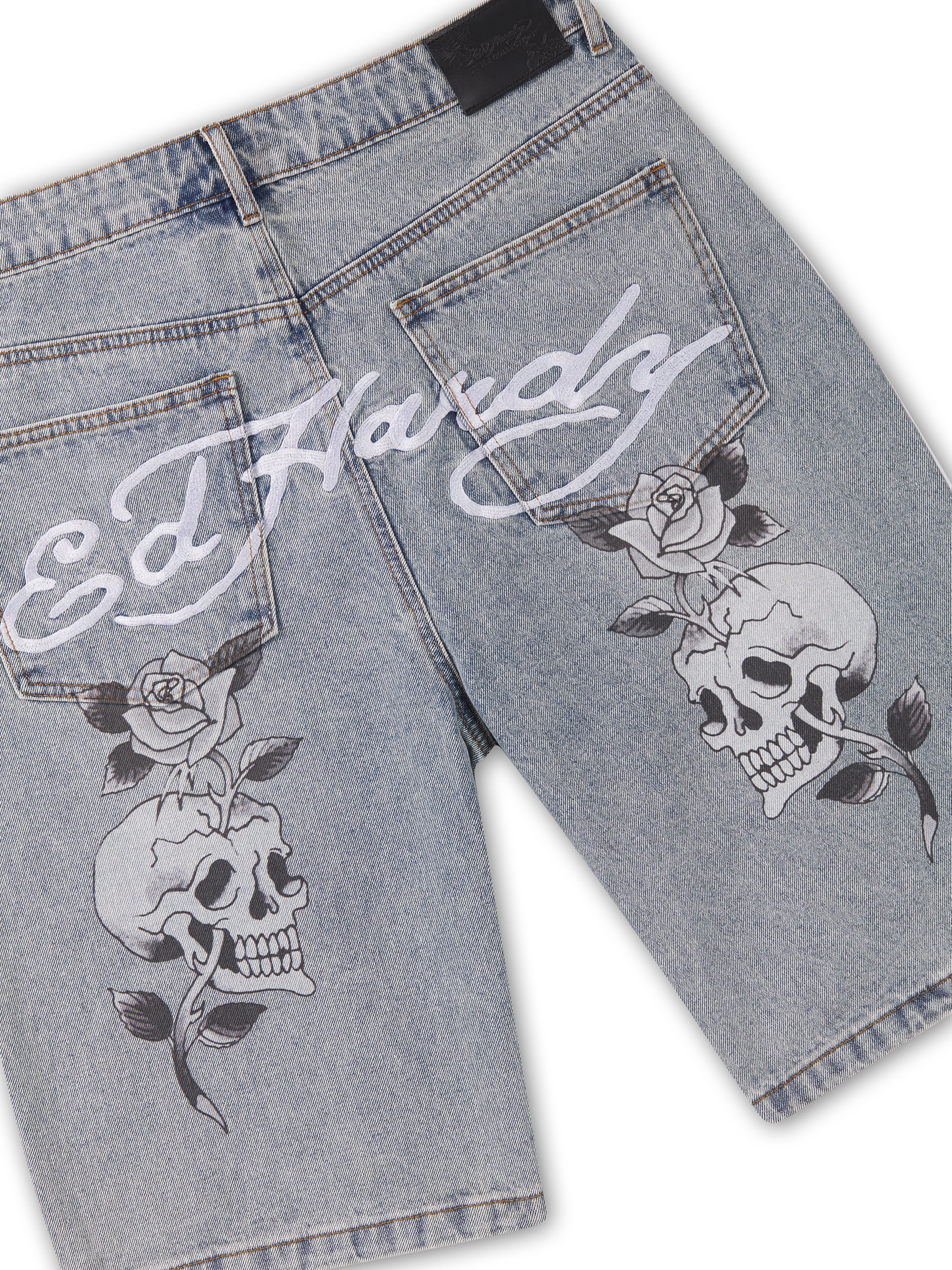 Loosefit Jeans di Ed Hardy in blu