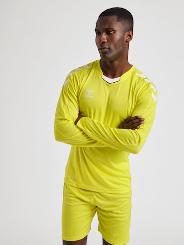 Hummel - Camisa funcionais em amarelo