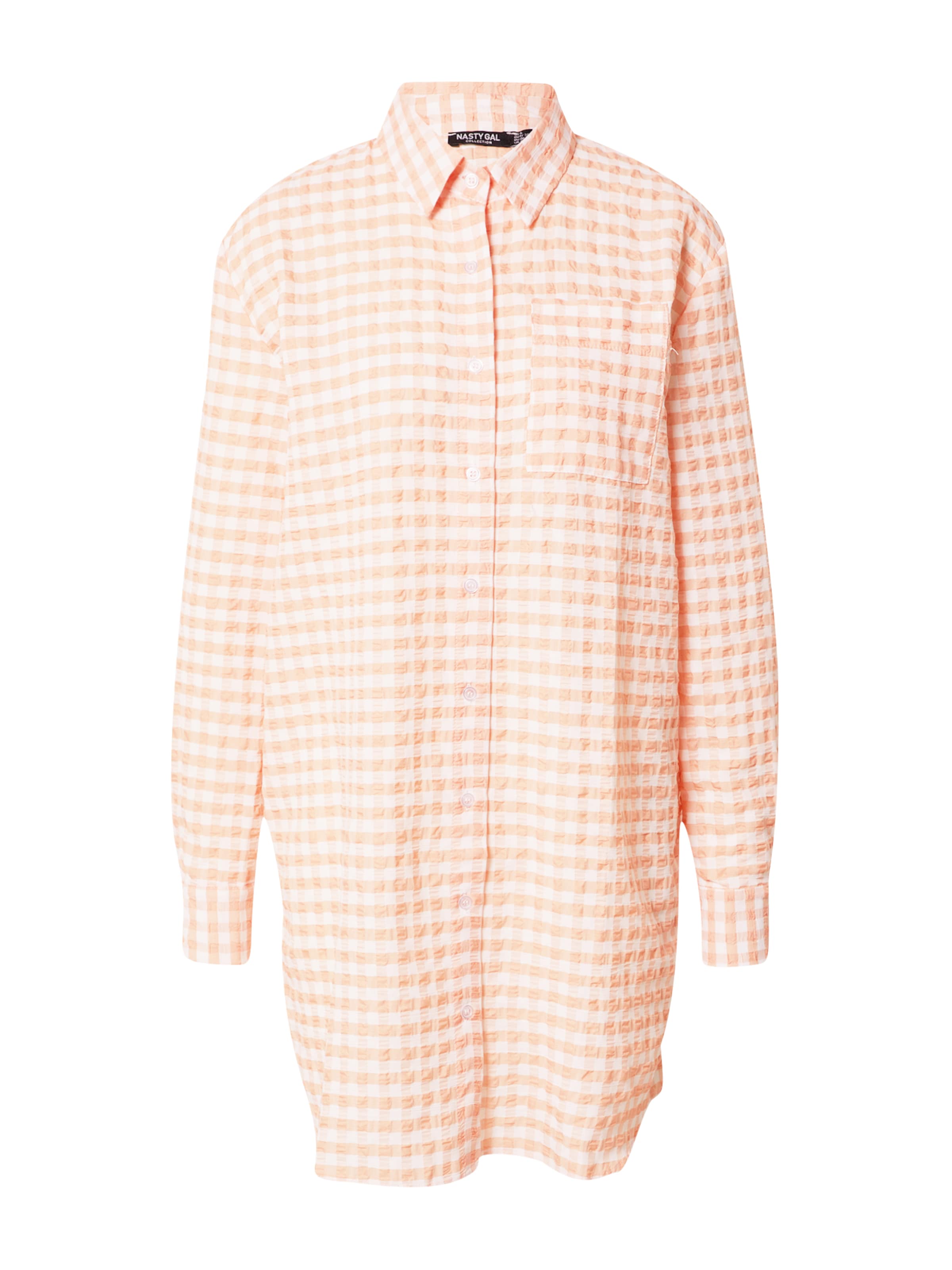 oranžinė Nasty Gal Palaidinės tipo suknelė: priekis