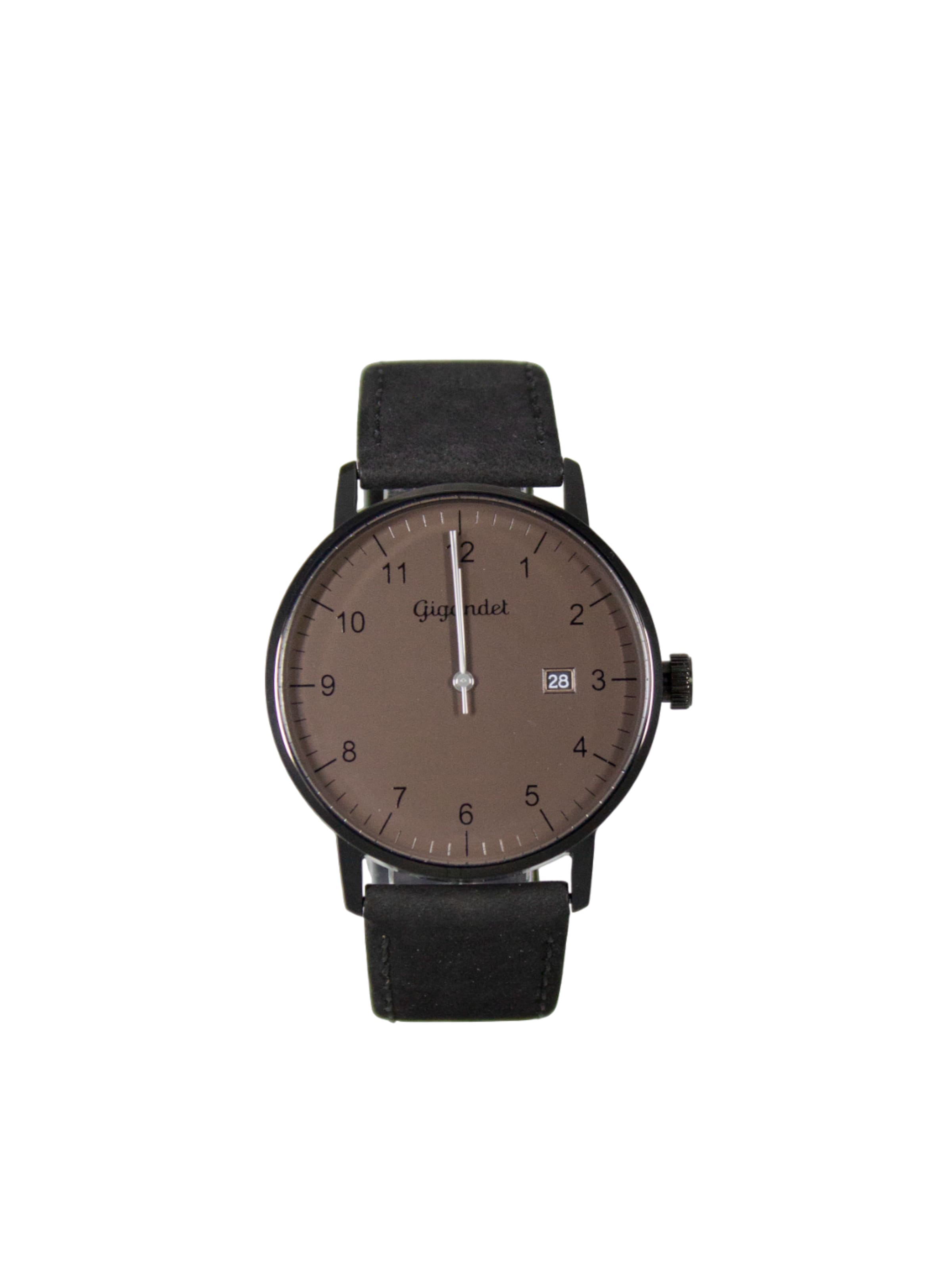 Gigandet Analog Watch 'MINIMALISM' in Brown, Item view