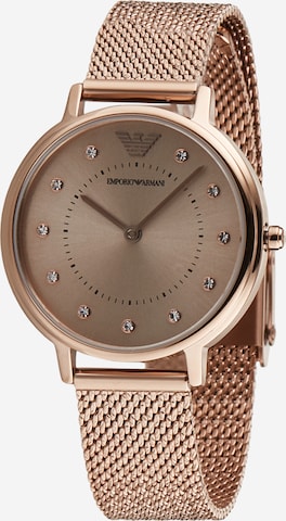 auksinė Emporio Armani Analoginis (įprasto dizaino) laikrodis: priekis