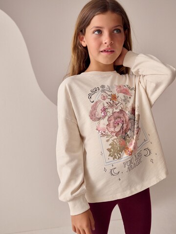 Next Shirt in Beige: voorkant