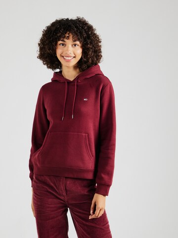 Felpa di Tommy Jeans in lilla: frontale