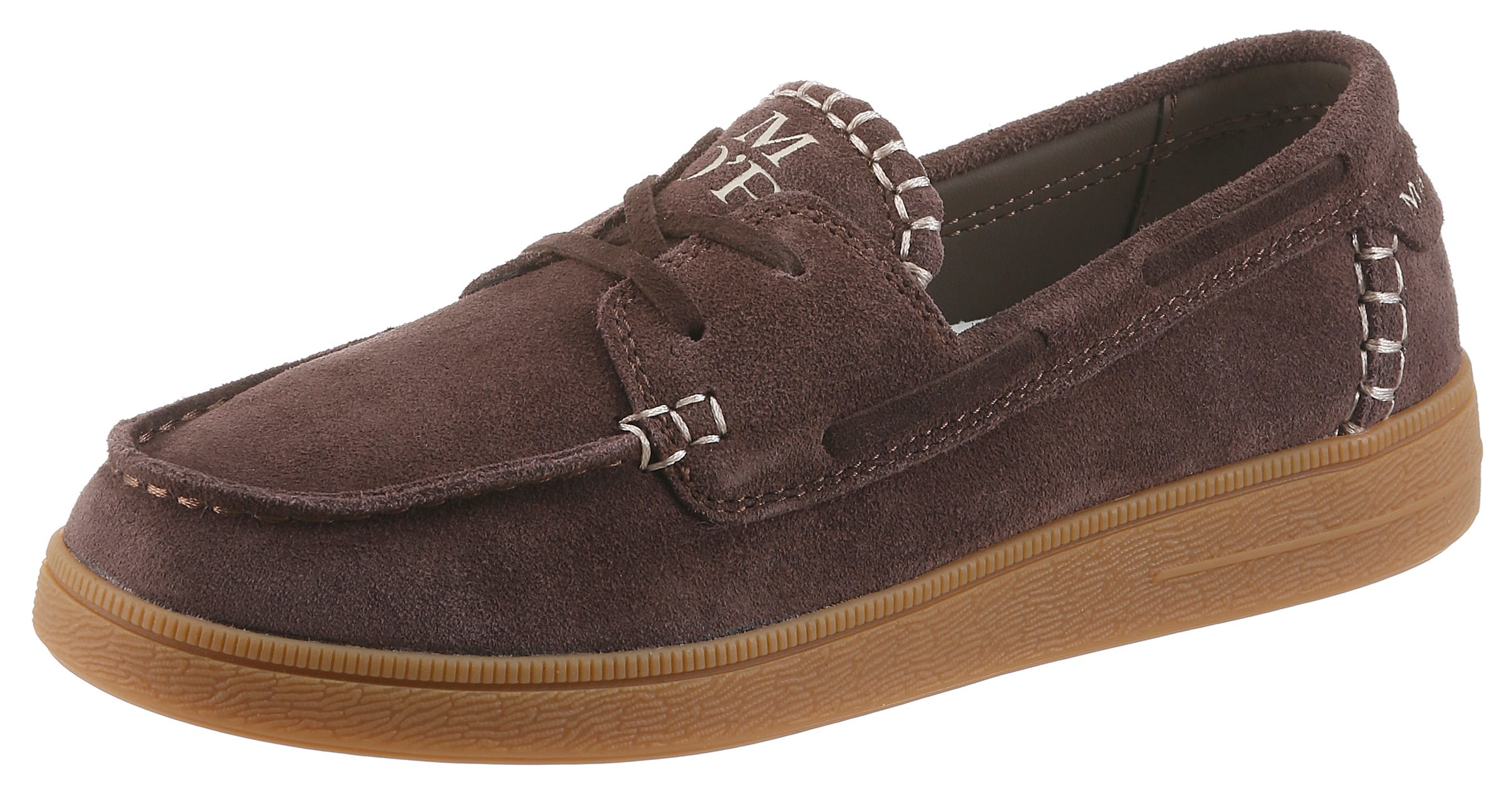 Marc O'Polo Slipper in Braun: Vorderseite