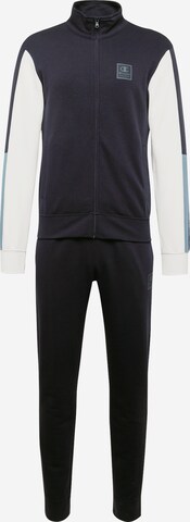 Champion Authentic Athletic Apparel Tracksuit in Black: front