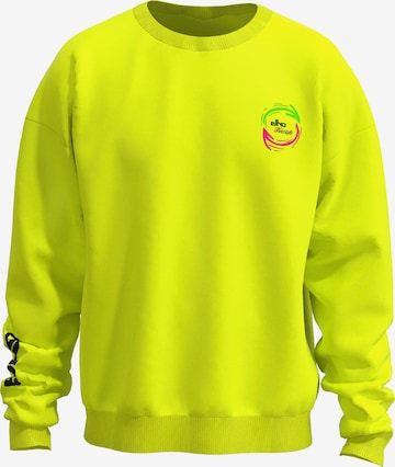 Sweat-shirt elho en jaune : devant