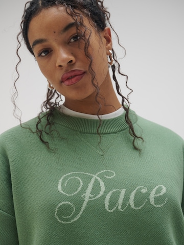 Pullover 'Younes' di Pacemaker in verde