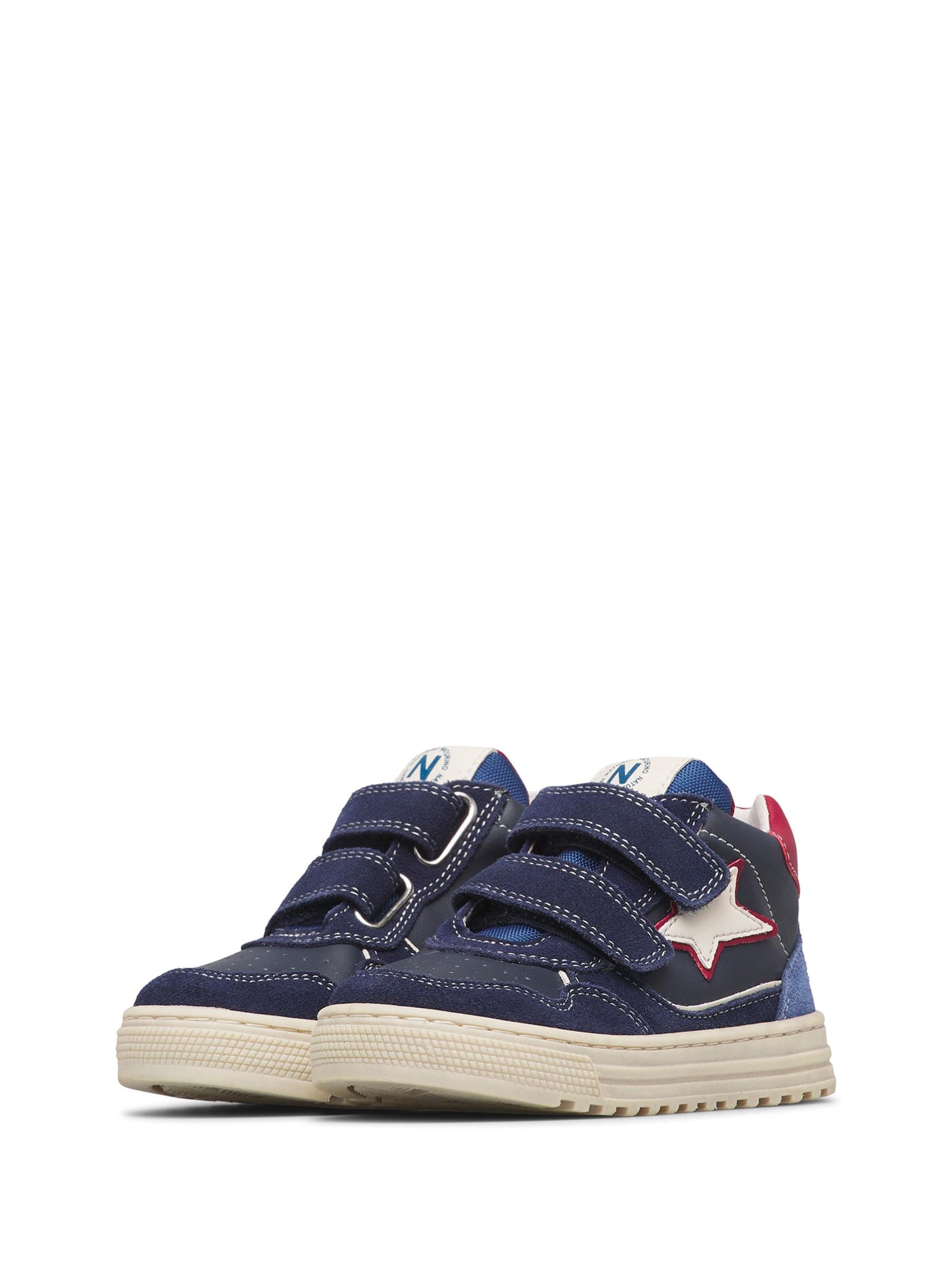NATURINO Sneakers 'HESS HIGH 3 VL.' in Blauw