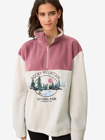 Next - Sudadera en rosa: frente