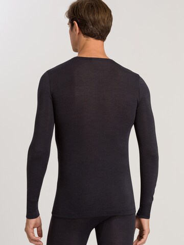 Hanro Shirt ' Woolen Silk ' in Grijs