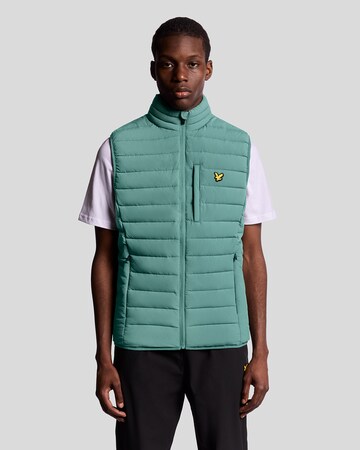 Lyle & Scott Tussenjas in Groen: voorkant