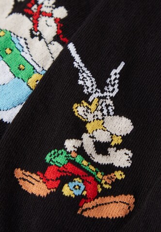 INTIMISSIMI Socken 'ASTERIX' in Schwarz