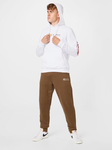 žalia ALPHA INDUSTRIES Siaurėjantis Kelnės