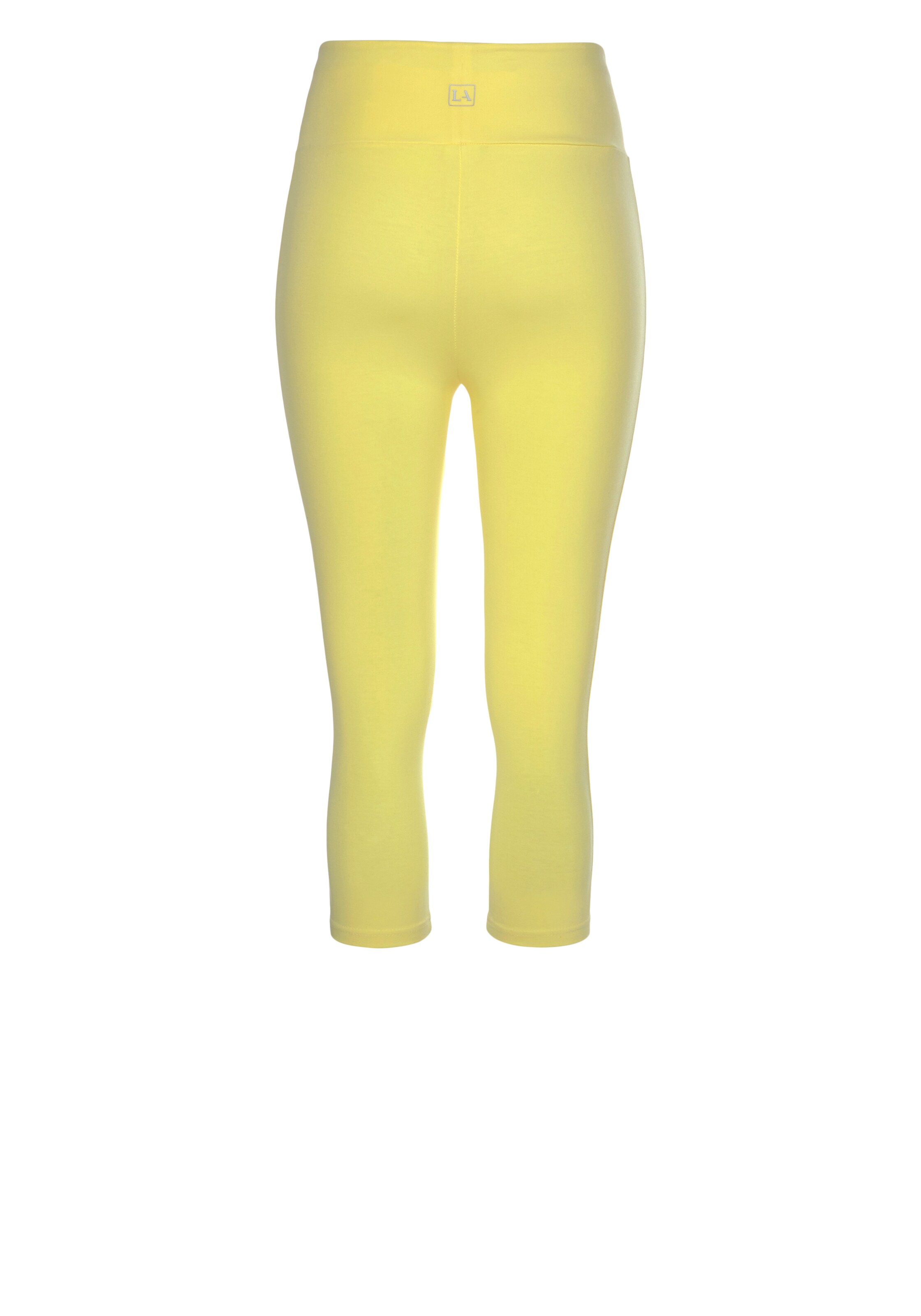 LASCANA Skinny Leggings in Yellow