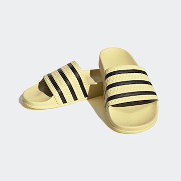 Zoccoletto 'Adilette Aqua' di ADIDAS SPORTSWEAR in giallo