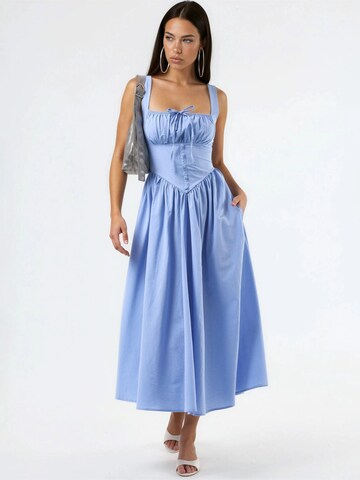 Busem Kleid in Blau