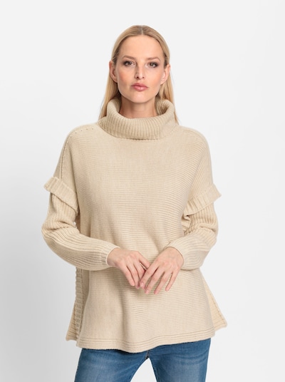 heine Pullover in sand, Produktansicht