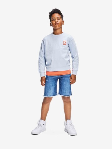 Retour Jeans Sweatshirt 'Sammy' in Blauw: voorkant