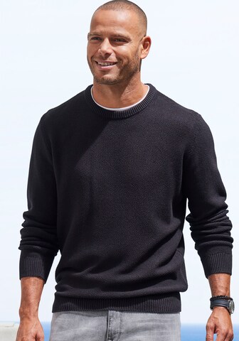 JOHN DEVIN Pullover in Schwarz