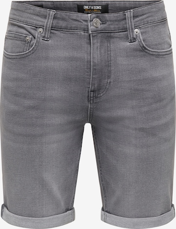 Only & Sons Обычный Джинсы 'ONSPly' в Серый: спереди