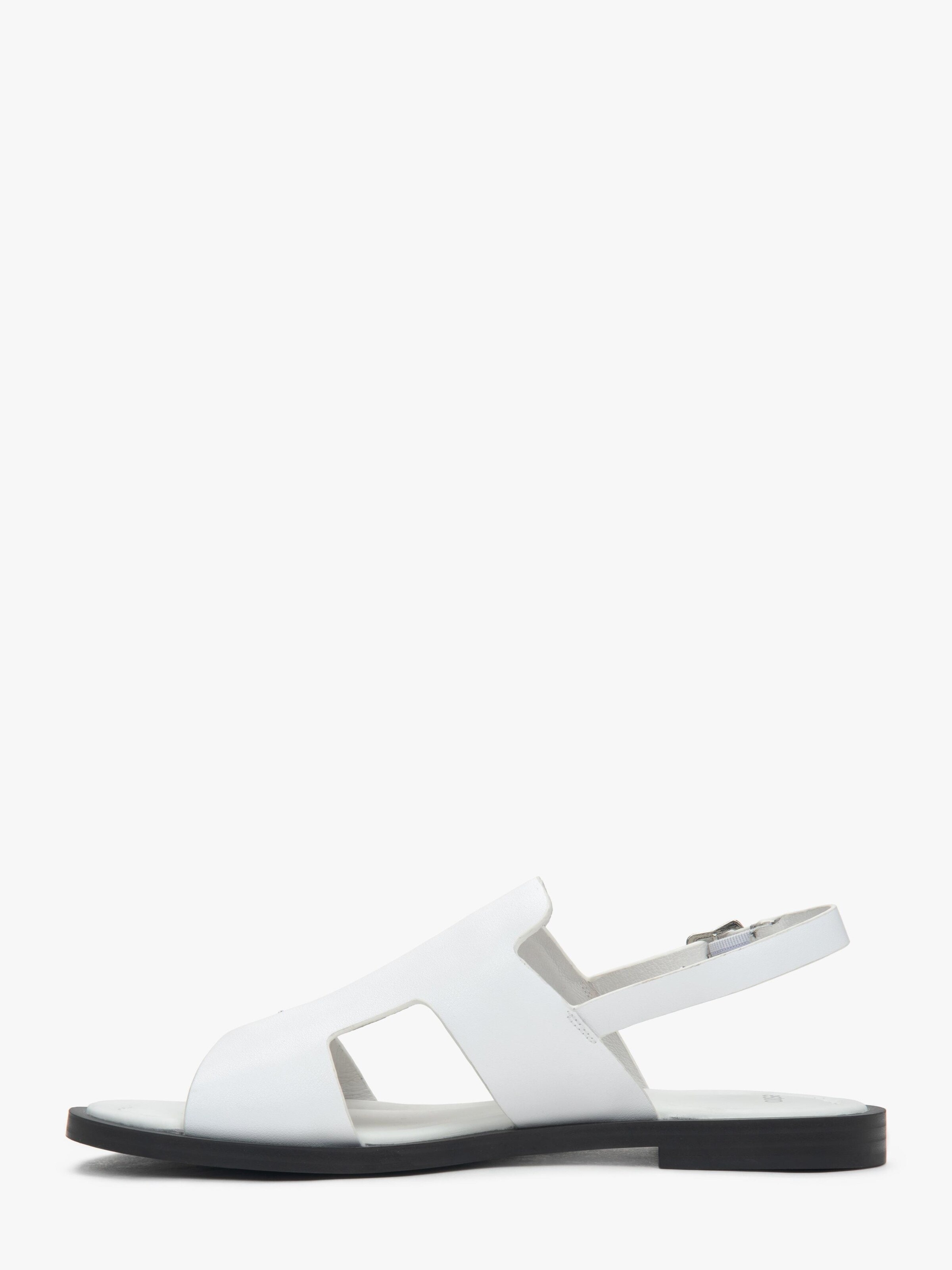 Sandales '225509' Estro en blanc : devant