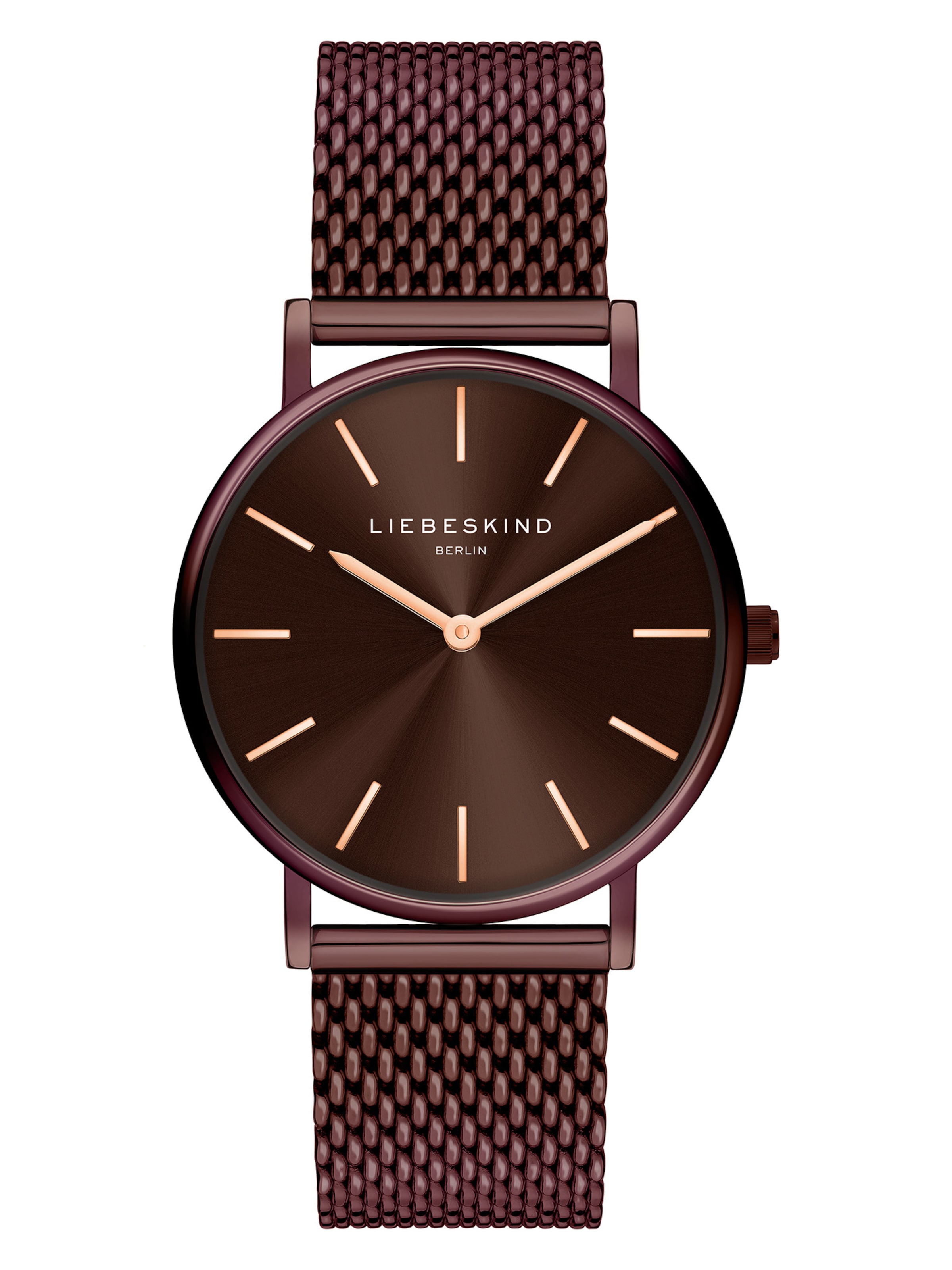 Liebeskind Berlin Analog watch in Brown: front