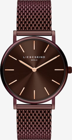 Liebeskind Berlin Uhr in Braun: Vorderseite