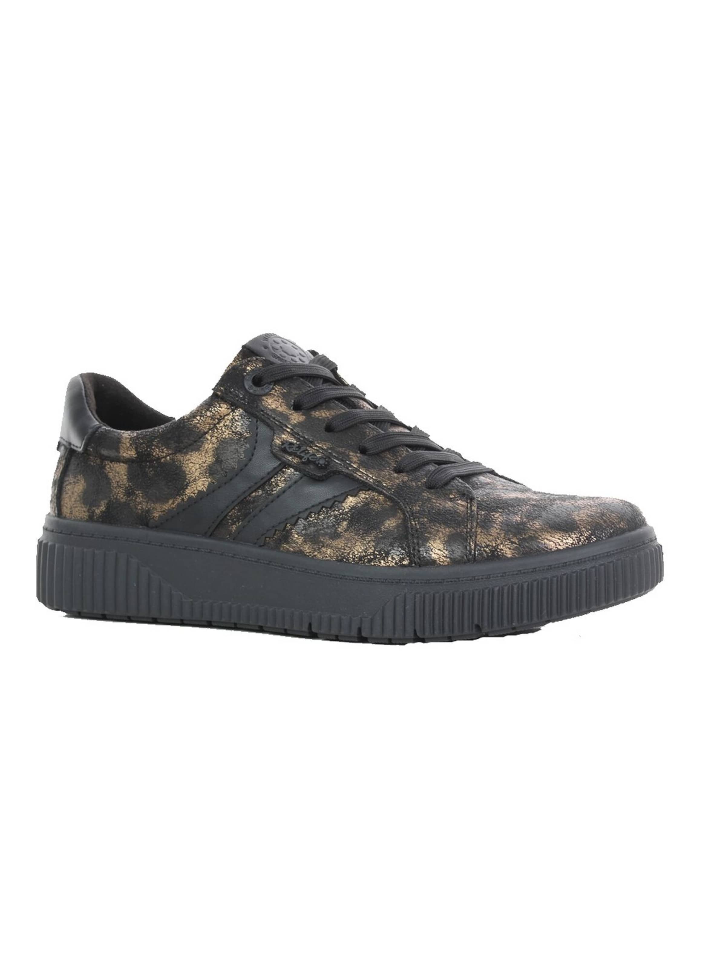 Relife Sneakers laag in Zwart: voorkant