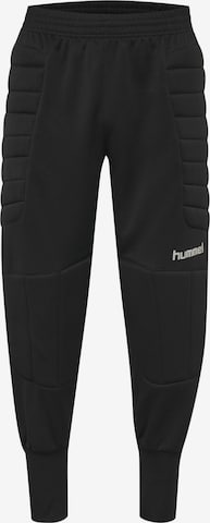 Hummel Tapered Sporthose 'Classic Goalkeeper' in Schwarz: Vorderseite