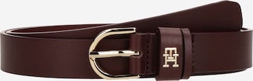 TOMMY HILFIGER Belt 'Essential Effortless' in Red: front